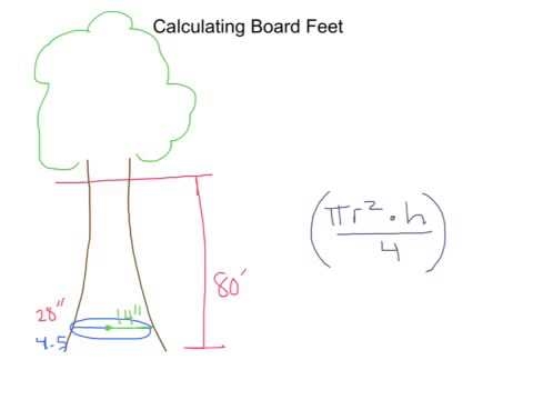 Cómo calcular los pies de la tabla