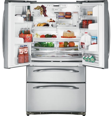 Как использовать дверную сигнализацию холодильника GE Profile