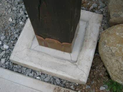 四角い木製の柱の作り方