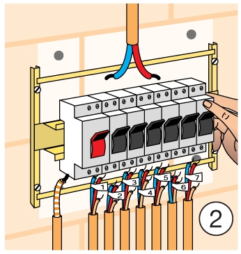 Jak podłączyć trzy przełączniki do skrzynki zaciskowej