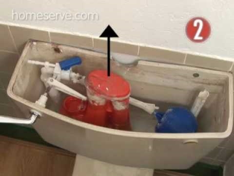 Cum să opriți spălarea toaletei înapoi Splash