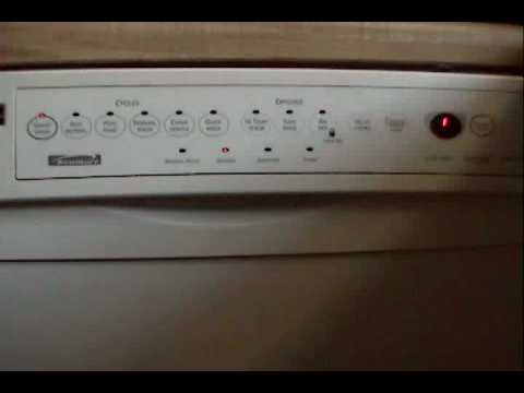 Контролният панел на миялната машина не работи