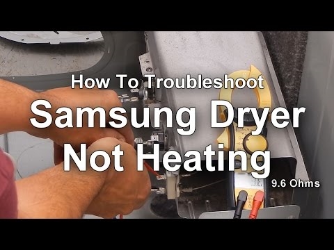 Cách khắc phục sự cố máy sấy Samsung