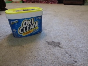 Verwendung von Waschmittel zur Reinigung des Fußbodens