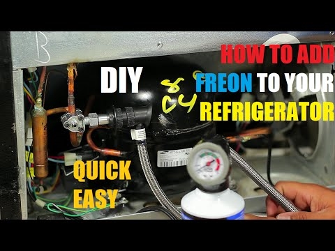 Comment ajouter du réfrigérant à un mini-réfrigérateur