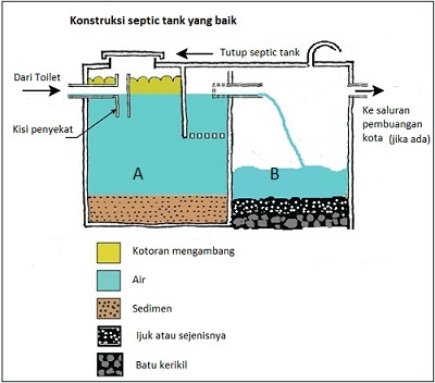 Bagaimana Menambah Bakteria Baik ke Tank Septik