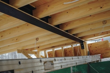 Kako spustiti strop uokvirivanjem drva