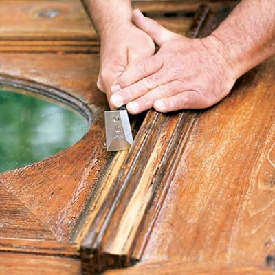 Cómo quitar el relleno de madera