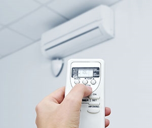 Oro kondicionieriaus ventiliatorius nebus išjungtas