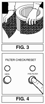 Como redefinir o filtro em um filtro de ar portátil da Honeywell