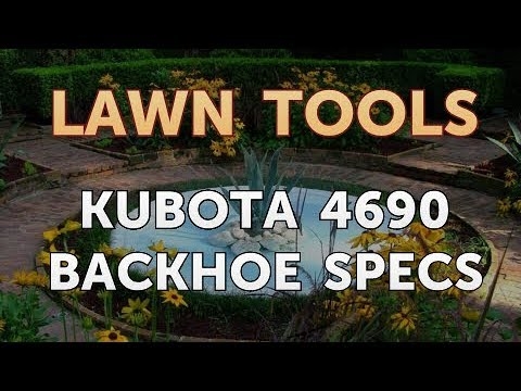 Kubota 4690 Backhoe Specifiche