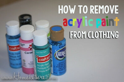 Kako ukloniti razrjeđivač boje s odjeće