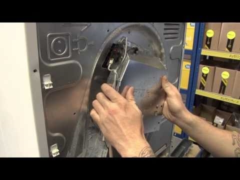 Kuinka kiinnittää lämmityselementti Boschin etukuormauskuivaimeen