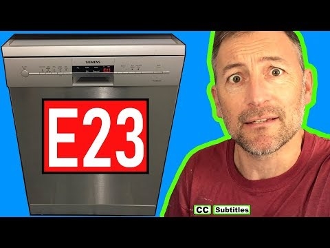 Kaip išspręsti skalbimo mašinos klaidos kodą 23