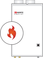 Κωδικοί σφαλμάτων για θερμοσίφωνα Noritz