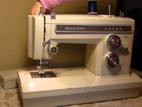 Información sobre las máquinas de coser Kenmore Vintage