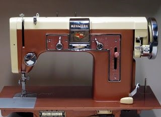 Информация о старинных швейных машинах Kenmore