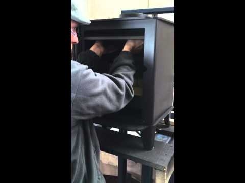Comment enlever un déflecteur d'un poêle à bois