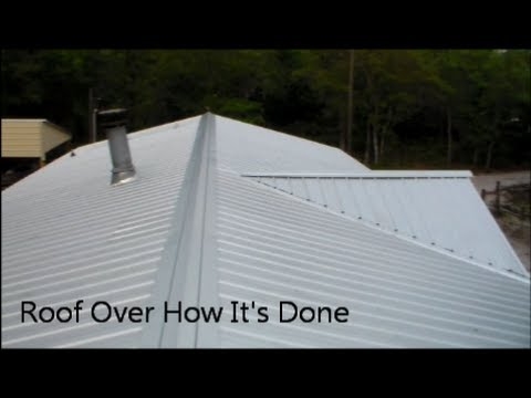 Qual è il costo per sostituire il tetto in metallo su un fienile?