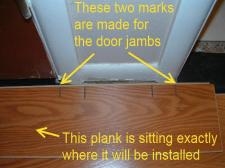 Як різати ламіновану підлогу, яка вже встановлена