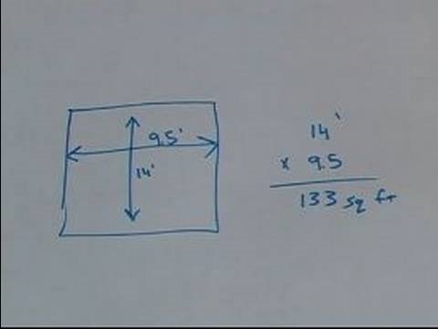 Comment calculer une pièce en pieds linéaires