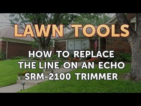 Kuinka korvata linja Echo SRM-2100 -trimmerissä