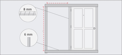Cómo instalar una ventana en una puerta de metal