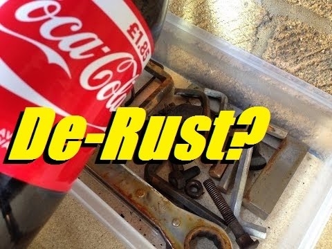 Kuidas eemaldada rooste Coca-Cola abil