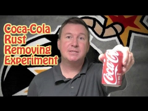 Kako ukloniti rđu pomoću Coca-Cole
