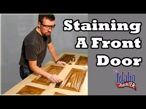Как удалить краску с деревянных гаражных ворот