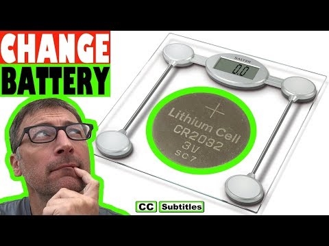 साल्टर फूड स्केल से बैटरियों को कैसे हटाया जाए