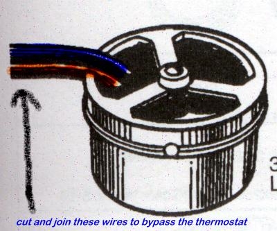 Hogyan lehet megkerülni a termosztátot annak teszteléséhez