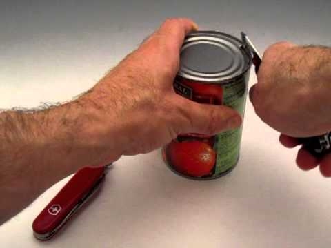 Jak używać szwajcarskiego otwieracza do noży do puszek