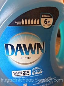 Как очистить стоки с моющим средством Dawn