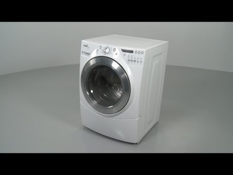 Solução de problemas de uma lavadora de roupas com carga frontal Kenmore