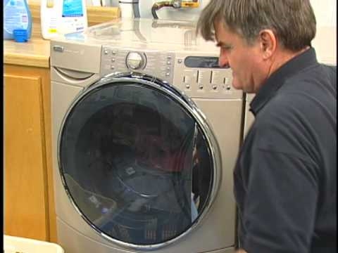 Felsökning av en Kenmore tvättmaskin med frontlast