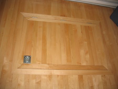 Comment construire une trappe de plancher intérieure