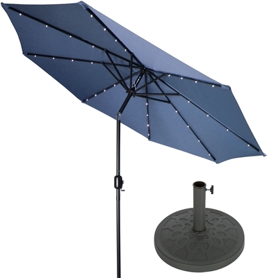 Comment installer des lumières de parasol de patio