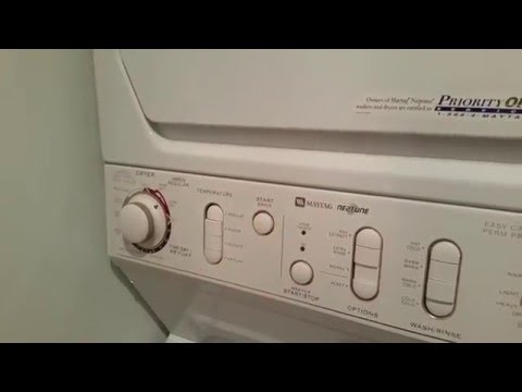 Как да отворите вътрешната страна на перална машина Admiral Top