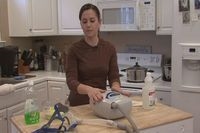 Cómo limpiar un humidificador CPAP que está creciendo moho