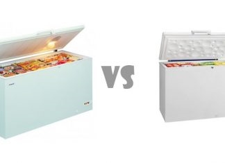 Υπάρχει μια διαφορά μεταξύ ενός ψυγείου στο στήθος και ενός καταψύκτη;