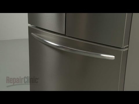 Como consertar a maçaneta da porta de uma geladeira Frigidaire
