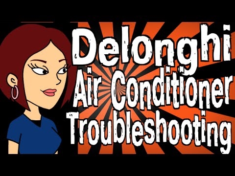 Solução de problemas do ar condicionado Delonghi
