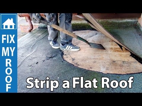 Comment réparer un trou dans le toit