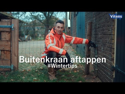 Mijn buitenkraan bevroor