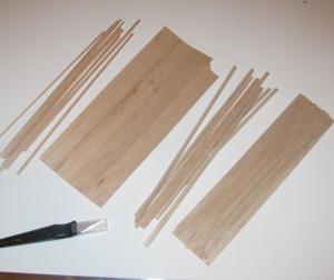 Cómo cortar madera de balsa