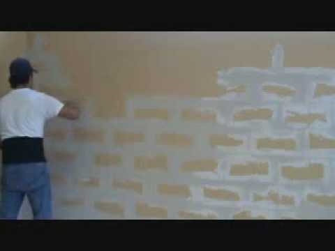 Como remover a tinta velha das paredes do bloco de concreto