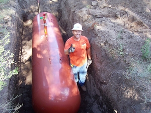 Tipos de tubos de encanamento de gás natural