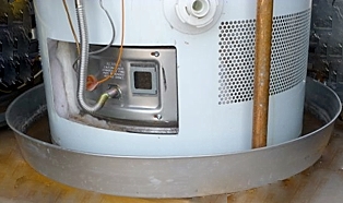 給湯器の排水パンのサイズを設定する方法