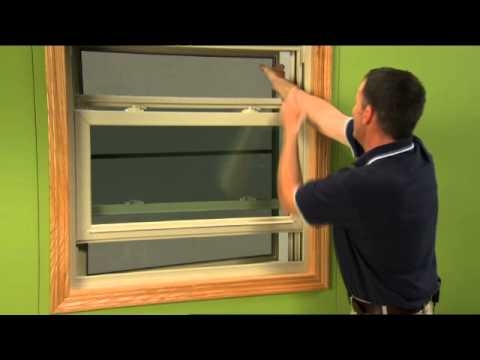 كيفية إزالة شاشات النافذة